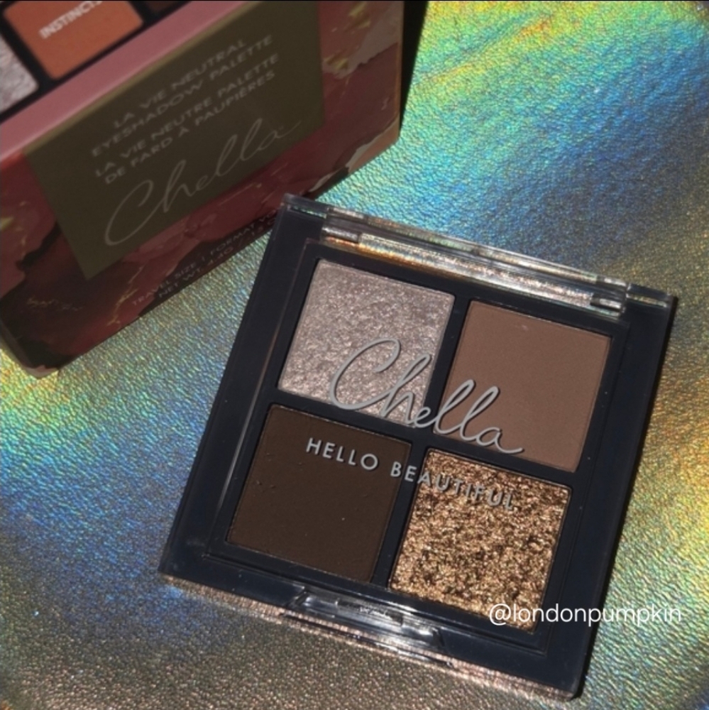 5/$25 NWT Chella La Vie Neutral Eyeshadow Palette